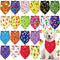 20 Pack Cinco De Mayo Mexico Dog Bandana Adjustable Triangle Dog Bibs Polyester Fiesta Pet Scarf Washable Breathable Pet Neckerchief for Dogs Cats...