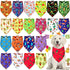 20 Pack Cinco De Mayo Mexico Dog Bandana Adjustable Triangle Dog Bibs Polyester Fiesta Pet Scarf Washable Breathable Pet Neckerchief for Dogs Cats...