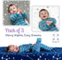 Fitted Unisex Crib Sheets (3 Pack) by GROW WILD - Jersey Knit Cotton Crib Sheets for Boys or Girls, 52” x 28” x 9” Crib Bedding Set (Moon, Stars a...