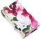 SARO LIFESTYLE Watercolor Floral Design Linen Napkins (Set of 4)...