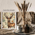 Posterizer 1 pcs-dainty retro chic floral poster of a cute deer 2-Art for Animal Lovers-GIft for Men Women Teens-Decor for Home & Office- unframed...