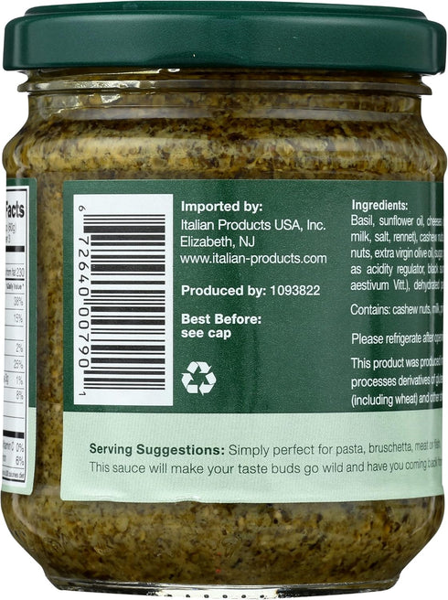 TRENTASETTE 37 Genovese With Truffles Pesto Sauce, 6.3 OZ...