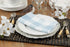 SARO LIFESTYLE Collection Buffalo Plaid Cotton Blend Table Napkins (Set of 4), 20", Blue...