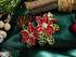 Christmas Brooch Pins Rhinestone Crystal Christmas Tree Snowflake Brooch Pins for Xmas Holiday Party Celebration...