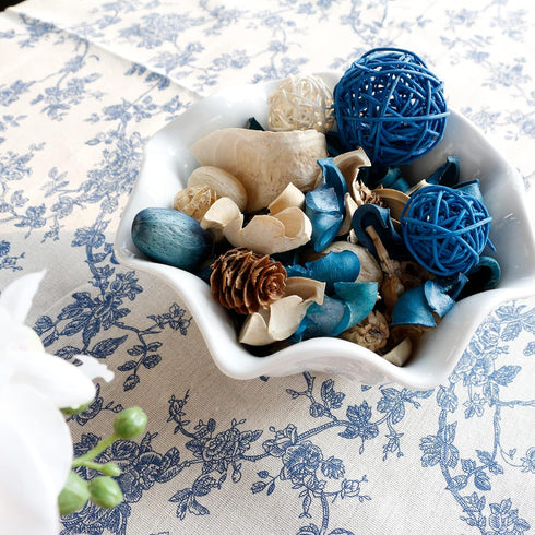 Qingbei Rina Summer Potpourri Bags, Ocean Breeze Scented Potpourri Bowl Filler,Beach Coastal Blue Vase Filler,Home Fragrance Sachet of Petal,Bathr...