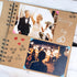 Bstorify Scrapbook Album 60 Pages (8 x 8 Inch) Brown Thick 200gsm Kraft Paper, Photo Album Scrapbook, Memory Book - Ideal for Your Scrapbooking Al...