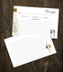 40 Recipe Cards for Recipe Box Boho Kitchen Recipe Cards in 3 Designs, Recipe Cards for Weddings or Bridal Showers, New Homeowner Gift...