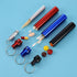 Portable Toothpick Holder 4PCs, Metal Toothpicks Holder Dispenser, Pocket Waterproof Case Toothpicks Container with Keychain, Travel Purse Ear Wax...