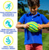 Franklin Sports Kids Foam Football - Mini Soft Foam Youth Football - Indoor + Outdoor Toy Football for Kids - Probrite 9" Mini Foam Ball - Soft Ba...