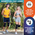 Knee Brace for Pain Relief - 2 Pack Knee Compression Sleeves for Men and Women - Support for Weightlifting, Gym, Workout, Volleyball - Meniscus Te...