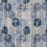 SKL Home Cubes Shower Curtain, Blue...