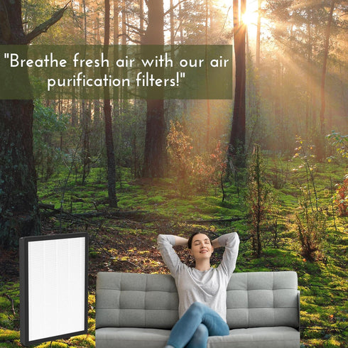 Nispira AP450F True HEPA Filter Compatible with Envion Allergy Pro AP450 Air Purifier. 1 Pack...