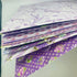 12"x12" Purple Card Paper, Single-Sided Heavyweight Paper Pack, Journaling Scrapbooking Supplies for Crafting Background Aesthetic Room Decor - 24...