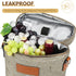 Tirrinia 2 Bottle Wine Gift Tote Carrier - Leakproof & Insulated Padded Versatile Wine Cooler Bag for Travel, BYOB Restaurant, Wine Tasting, Party...