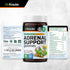Adrenal Support Gummies - Organic Rhodiola & Ashwagandha Gummies with Vitamins C, B6, B12 for - Vegan Mood Support Supplement 60 Chews...