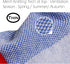 Mottee&Zconia Mens No Show Low Cut Cotton Socks Mesh Top Anti-slip Casual Sock 6 Pairs size 5-8...
