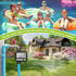 Sprinkler Timer, Water Timers for Hoses Programmable,Irrigation Timer Outdoor with 3-Time Modes/Rain Sensor/Manual Watering, Ipx5 Waterproof,1 Out...