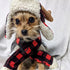 Huxley & Kent Pet Scarf | Buffalo Check (Large) | Festive Christmas Holiday Accessory for Dogs/Cats | Holiday Pet Scarf Neckwear| Cute Fun Winter ...