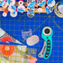 45mm Rotary Cutter Tool (5 EXTRA BLADES INCLUDED) - Quality Stainless Steel Blades - Rotary Cutter for Fabric, Paper, Leather, and More!...