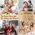 Wedding Bamboo Cutting Board Gifts, Recipe For A Happy Marriage Home Kitchen Decor, Engagement Bridal Shower Gifts For Couples Newlyweds Bride Gro...