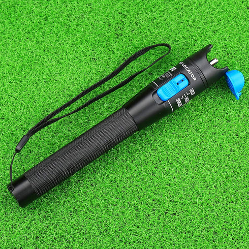 Fiber Tester Visual Fault Locator 5KM Fiber Optic Cable Tester Meter Fiber Cable Test Equipment Suitable for 2.5 mm Connector, for CATV Telecommun...