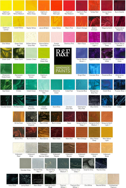 R&F Handmade Paints 1033 Encaustic Paint 40ml, Sepia...