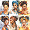 Beautiful Braids Rice Paper, 8 x 10.5 inch - for Decoupage Crafts Mixed Media...