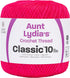 Coats Crochet 154.0332 Aunt Lydia's Cotton Classic Size 10, Hot Pink...