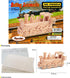 Puzzled 3D Puzzle Rolling Locomotive Train Wood Craft Construction Model Kit, Fun & Educational DIY Wooden Toy Assemble Unfinished Crafting Hobby ...