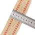ZAIONE 10 Yards Width 2" Roll Natural Burlap Red Line Jute Webbing Ribbon Upholstery Chair Webbing Tape for Outdoor DIY Gear Repai (Red Stripes)...