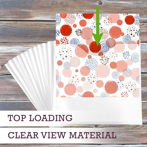 Samsill Scrapbook Storage Organizer Folders 12x12 Inch, 12 Pack, Paper Files with Customizable Tabs, Includes 12 Blank White tabs, Top-Loading, He...