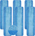 6 Pack Microfiber Cleaning Pads are Compatible with Bona Mop,18 Inch Replaceable Mop Pad Refill,Washable & Reusable Blue Microfiber Mop Pads for H...