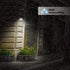 KBP Solar Fence Lights Outdoor Decorative Garden Lights Waterproof Wall Lights for Patio, Yard, Stairway (White)...