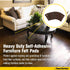 8827 Heavy Duty Self Adhesive Furniture Felt Pads 1-Inch Round Brown 160-Piece Value Pack in Resealable Bag...