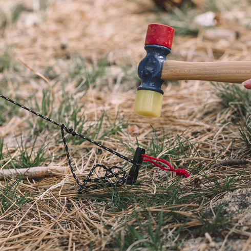 Wise Owl Outfitters Tent Stakes - Heavy Duty Camping Stakes for Outdoor Tent & Tarp - Essential Camping Accessories, Available in 12pk or 16pk Bla...