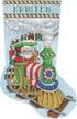 Tobin Santa's Train Cross Stitch Stocking Kit, 17" Long 14 Count...