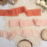 CT CRAFT LLC Frayed Satin Silk Ribbon 1.5" x 10 Yards x 3 Rolls Coral Dusty Coral Terracotta for Christmas Home Decor Gift Wrapping DIY Crafts Wed...