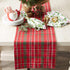 DII Holiday Dining Table Linen Collection Tartan Holly Plaid, Christmas Table Runner, 14x108, Red & Green...