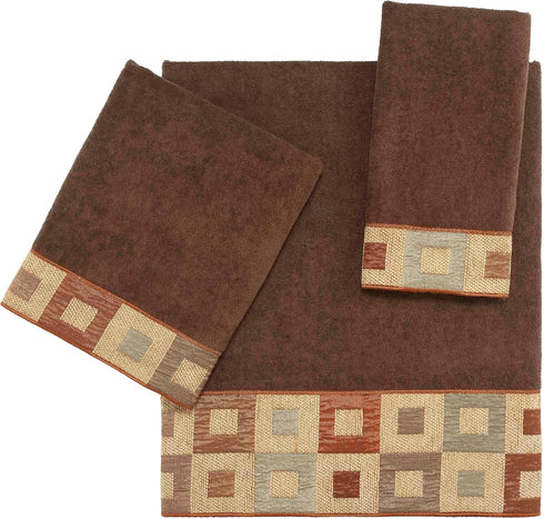 Avanti Linens Precision Collection, Hand Towel, Mocha 28.00" x 16.00"...