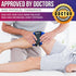 Ice Pack Wrap with Elastic Strap by Kinetic Labs - Hot Cold Gel Pack for Injuries - Reusable Ice Pack for Neck Foot Ankle Head Wrist Leg Shoulder ...