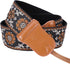 Padwa Lifestyle Camera Strap - 2" Wide Double Layer Cowhide Head Cotton Strap,Vintage Jacquard Embroidery Universal Neck & Shoulder Camera Straps ...