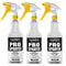 HARRIS Professional Spray Bottle 32oz (3-Pack), All-Purpose for Cleaning and Plants with Clear Finish, Pressurized Sprayer, Adjustable Nozzle and ...