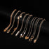 Softones 16Pcs Ankle Bracelets for Women Gold Silver Two Style Chain Beach Anklet Bracelet Jewelry Anklet Set,Adjustable Size...