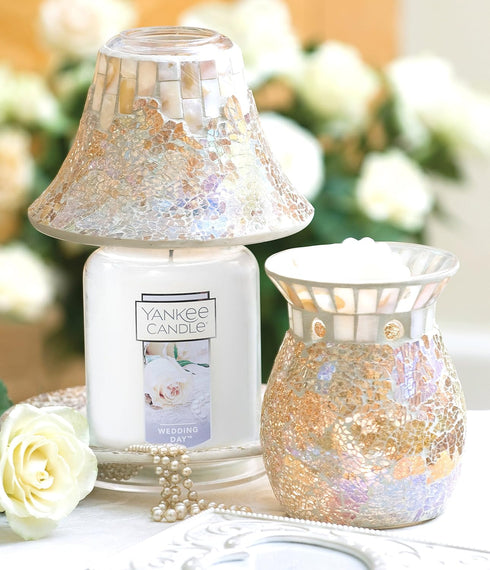 Yankee Candle Wedding Day Scented, Classic 22oz Large Jar Single Wick Candle, Over 110 Hours of Burn Time...