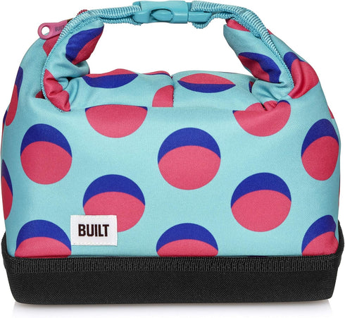 BUILT Lex Polyester Lunch Tote Bag - Lightweight, Insulated and Reusable Retro Moon Dot 5251733...
