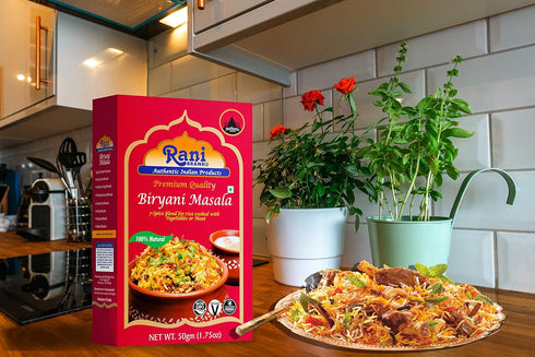 Rani Biryani Masala Curry (7-Spice Blend for Indian Rice Dishes, Pullao/Pilau) 1.75oz (50g) ~ All Natural | Vegan | No Colors | Gluten Friendly | ...