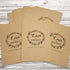 FRIDAY NIGHT 50Pcs Wedding Favors Candy Buffet Bags Brown Kaft Paper Favor Rustic Bag Good for Snacks or Cookie Buffets Please Take A Treat...
