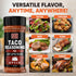 Taco Seasoning Mix BBQ Rub - Gluten Free & Low Sodium Mexican Seasoning Blend for Taco Tuesday Night. BBQ Seasonings for Fajita & Burrito. Meat, S...