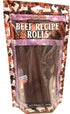 Natural Gourmet Beef Recipe Rolls Dog Treat, Made in USA, 10oz Pouch...