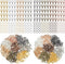 600 Pieces Lobster Clasps and Open Jump Rings Set Lobster Claw Clasps and Closures for Jewelry Making and Bracelets Bracelet Hooks Jewelry Clips(M...